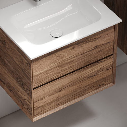 Тумба под раковину Sancos Marmi 2.0 MR2.060ECH 60х40 подвесная цвет коричневый - фото 5